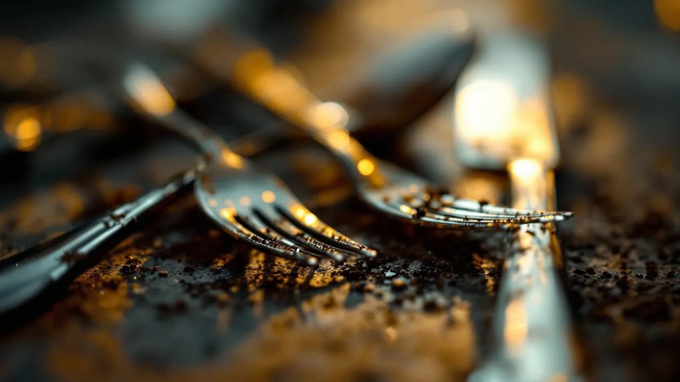 Posate annerite o vecchie? Il prodotto insospettabile che le fa tornare a splendere subito