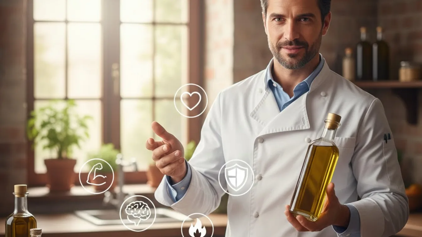 Un nutrizionista spiega perché usare l’olio extravergine ogni giorno, Ecco i 5 benefici confermati dagli esperti